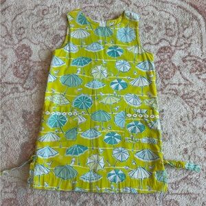 Lilly Pulitzer Blue and Yellow Dress